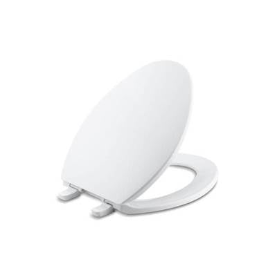 Kohler 4774-0- Brevia Quick-Release elongated toilet seat | FaucetExpress.ca