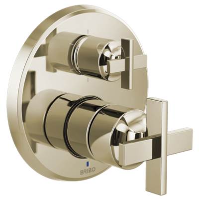 Brizo T75P698-PNLHP- Pressure Balance Valve With 6-Function Diverter Trim | FaucetExpress.ca