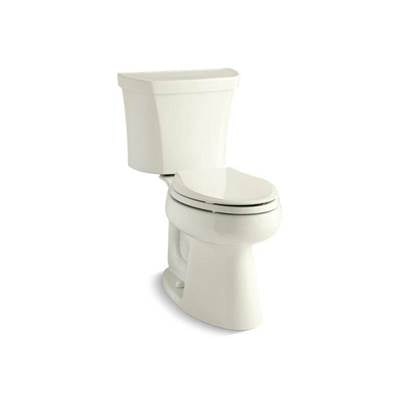 Kohler 3999-RA-96- Highline® Comfort Height® Two-piece elongated 1.28 gpf chair height toilet with right-hand trip lever | FaucetExpress.ca