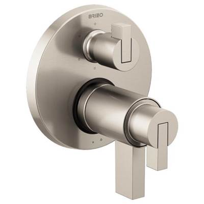 Brizo T75635-NKLHP- Tempassure Thermostatic Valve With 6 Setting Diverter Trim | FaucetExpress.ca