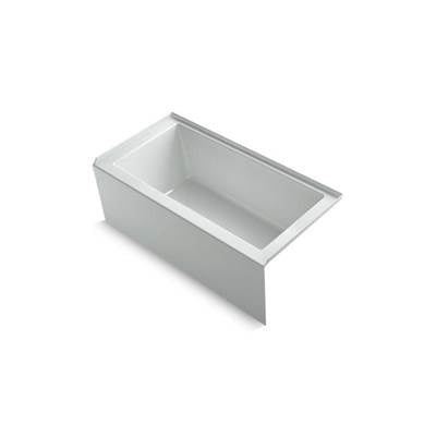 Kohler 1956-RA-95- Underscore® Rectangle 60'' x 30'' alcove bath with integral apron, integral flange and right-hand drain | FaucetExpress.ca