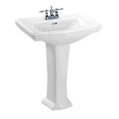 Toto LT780.4#01- Clayton 4'' Ctr Trad Lavatory Cotton | FaucetExpress.ca