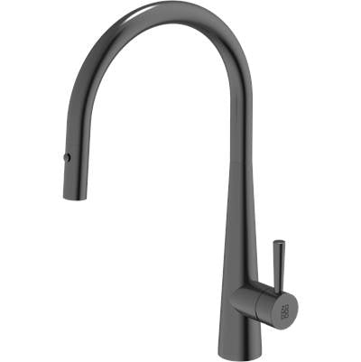 Zomodo KTC014-BKD- Cignus 14 Kitchen Faucet, Dual Function - Black Pearl - FaucetExpress.ca