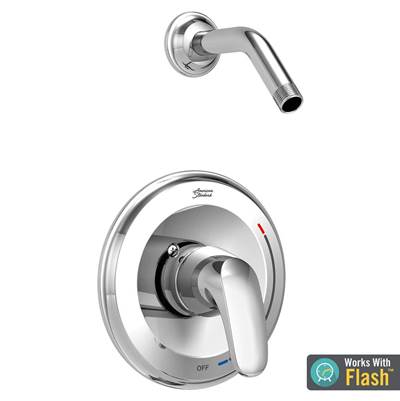 American Standard TU075507XH.002- Colony Pro Shower Trim Kit Less Showerhead, Double Ceramic Pressure Balance Cartridge With Lever Handle