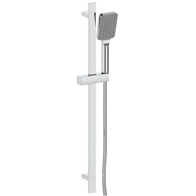 Vogt BH.01.03.CC- Kapfenberg Sliding Shower Bar with 4-Spray Hand Shower Chrome