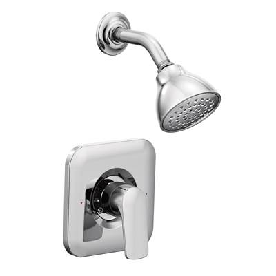 Moen T2812EP- Rizon Eco-Performance Posi-Temp Shower Trim, Valve Required, 1.75 GPM Flow Rate, Chrome