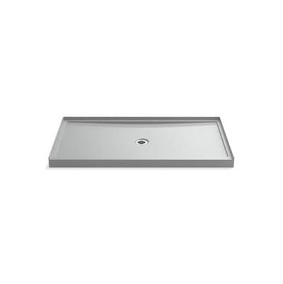Kohler 8649-95- Rely® 60'' x 34'' Single-threshold shower base with center drain | FaucetExpress.ca