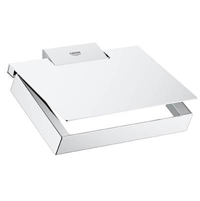 Grohe 40781000- Selection Cube Toilet Paper Holder | FaucetExpress.ca