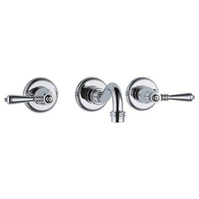 Brizo 65836LF-PC- Tresa Wall Mount Lav Faucet 7.5'' Spout | FaucetExpress.ca