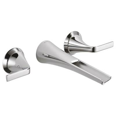 Brizo T65851LF-PC- Brizo Sotria 2H Wall-Mount Lavatory Faucet - Channel | FaucetExpress.ca