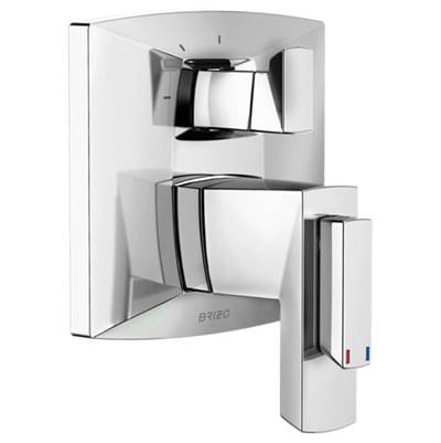 Brizo T75588-PC- Tempassure Thermostatic Valve With 3 Setting Diverter Trim | FaucetExpress.ca