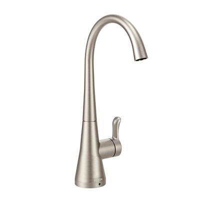 Moen S5520SRS- Sip Transitional Cold Water Kitchen Beverage Faucet with Optional Filtration System, Spot Resist Stainless