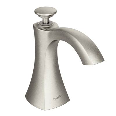 Moen S3948SRS- Transitional Soap Dispenser in Spot Resist Stainless