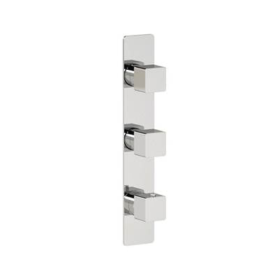 Ca'bano CA33013T99- Thermostatic trim with 2 flow controls