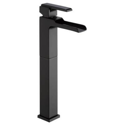 Delta 768LF-BL- Single Hole - Single Handle Channel Spout W/ Riser | FaucetExpress.ca