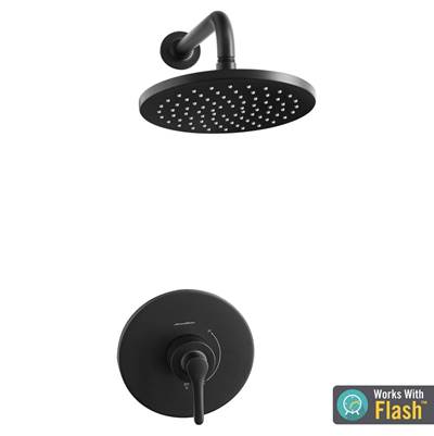 American Standard TU105507.243- Studio S 1.8 Gpm/6.8 L/Min Shower Trim Kit With Rain Showerhead, Double Ceramic Pressure Balance Cartridge With Lever Handle