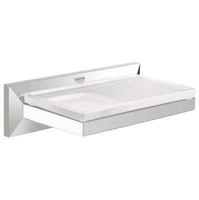 Grohe 40504000- Allure Brilliant Soap dish including shelf | FaucetExpress.ca