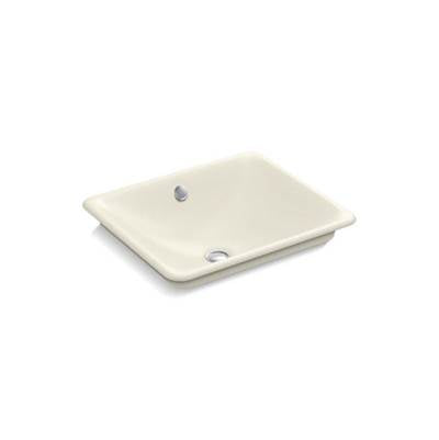 Kohler 5400-B-96- Iron Plains® Rectangle Wading Pool® Vessel bathroom sink with Biscuit painted underside | FaucetExpress.ca