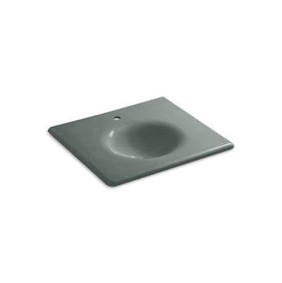 Kohler 3048-1-FT- Iron/Impressions® 25'' vanity-top bathroom sink with single faucet hole | FaucetExpress.ca