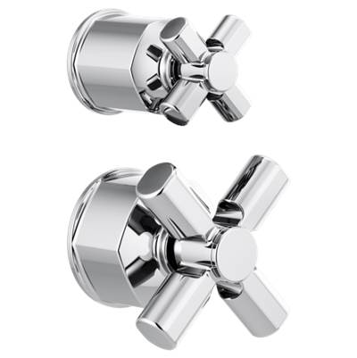 Brizo HX75P76-PC- Pressure Balance Valve With Diverter Trim Handle Kit - Cross | FaucetExpress.ca