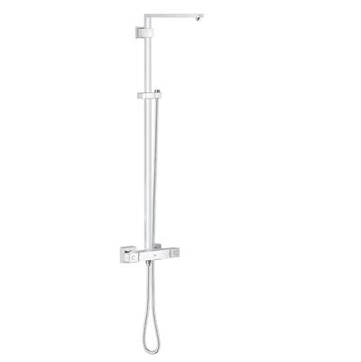 Grohe 26420000- Euphoria Cube THM Shower System, bare | FaucetExpress.ca
