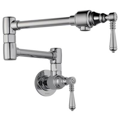 Brizo 62810LF-PC- Brizo Wall Mount Pot Filler | FaucetExpress.ca