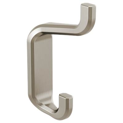 Brizo 693598-NK- Double Robe Hook | FaucetExpress.ca