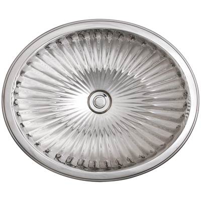 Linkasink BR006 - Bronze oval fluted