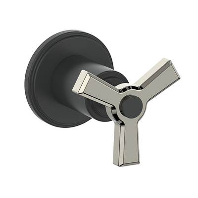 Vogt SV.Z3.01.PB- Zehn Thermostatic Volume Control Valve and Trim 3/4' Polished Nickel Matte Black