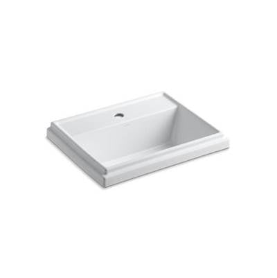 Kohler 2991-1-0- Tresham® Rectangle Drop-in bathroom sink with single faucet hole | FaucetExpress.ca