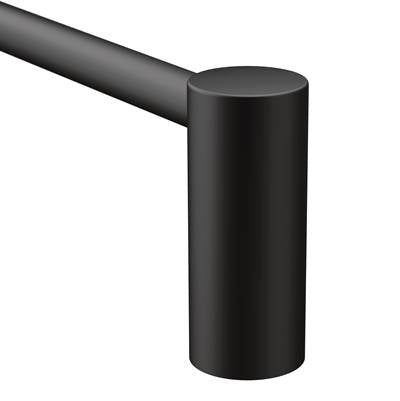 Moen YB0418BL- Align Matte Black 18'' Towel Bar - FaucetExpress.ca