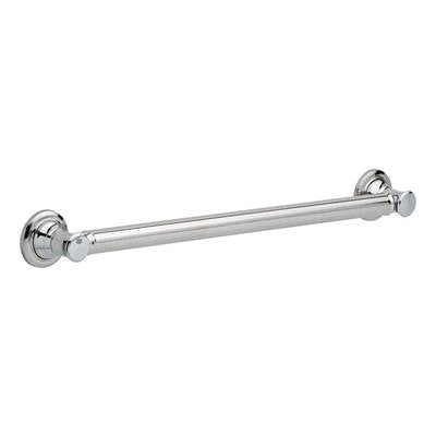 Delta 41624- Traditional 24'' Decorative Grab Bar - Ch | FaucetExpress.ca