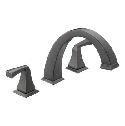Delta T2751-RB- Dryden 3-Hole Roman Tub Trim | FaucetExpress.ca