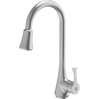 Zomodo KTC017-BR- Cignus 17 Kitchen Faucet - Brushed SS - FaucetExpress.ca