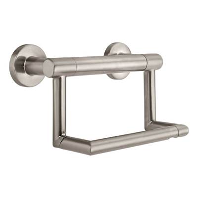 Delta 41550-SS- Contemporary 6'' Tissue Holder W/Assist Bar - Ss | FaucetExpress.ca