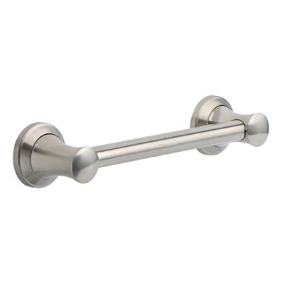 Delta 41712-SS- Transitional 12'' Decorative Ada Grab Bar - Ss | FaucetExpress.ca