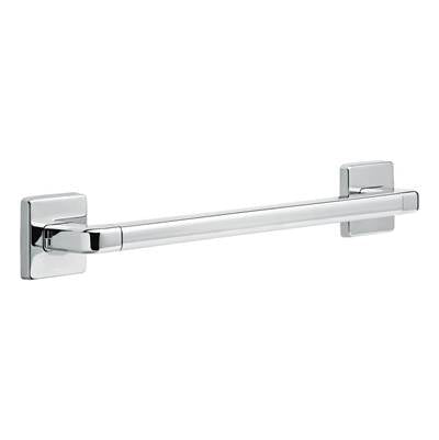 Delta 41918- Angular Modern 18'' Decorative Grab Bar - Ch | FaucetExpress.ca