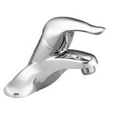 Moen L64600- Chrome one-handle low arc bathroom faucet