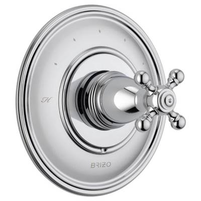Brizo T66T038-PC- Thermoststic Control-Cross Brizo Traditional Custom Shower | FaucetExpress.ca