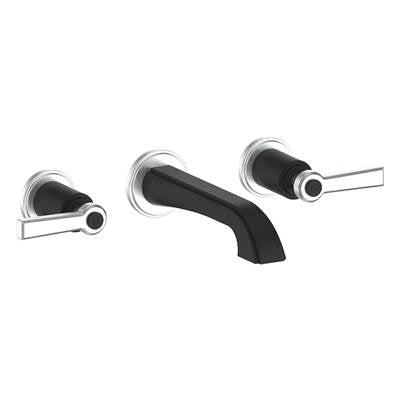 Vogt BF.Z1.1500.SB- Zehn Wall Mount Lavatory Faucet without Pop-Up Stainless Steel Matte Black