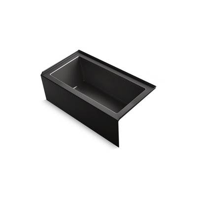 Kohler 1957-RA-7- Underscore® Rectangle 60'' x 32'' alcove bath with integral apron, integral flange and right-hand drain | FaucetExpress.ca