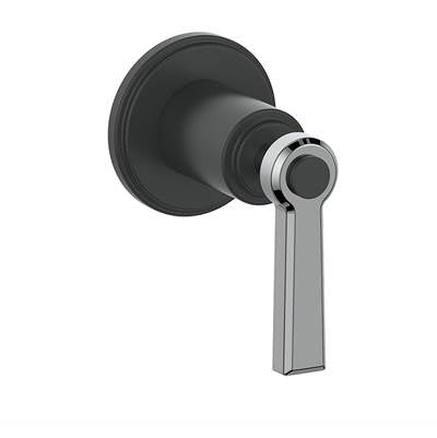 Vogt SV.Z1.01.CB- Zehn Thermostatic Volume Control Valve and Trim 3/4' Chrome Matte Black