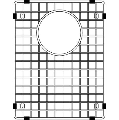 Blanco 406444- Sink Grid, Stainless Steel | FaucetExpress.ca