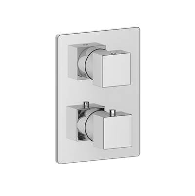Vogt TM.KG.320.CC- Kapfenberg Trim for 3-Way Thermostatic Valve Chrome