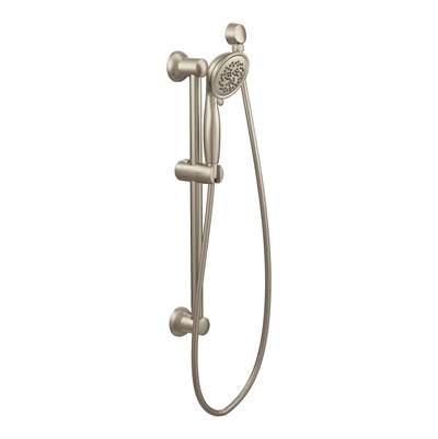 Moen 3863EPBN- Envi Eco-Performance Handheld Shower with 30'' Slide Bar, Brushed Nickel