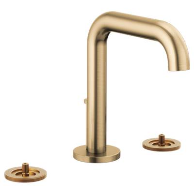 Brizo 65332LF-GLLHP- Litze Widespread Lavatory Faucet - Less Handles