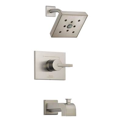 Delta T14453-SSH2O- Vero: 14 Series Tub/Shower Trim | FaucetExpress.ca
