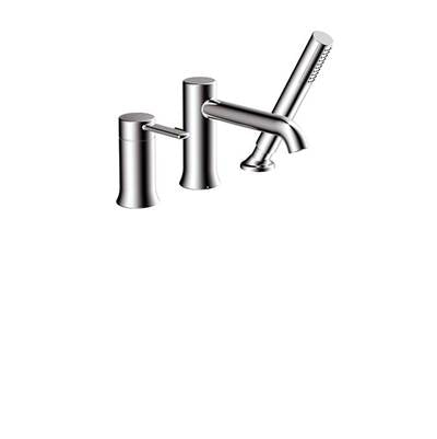 ALT ALT74077201- Circo 3-Piece Deckmount Tub Filler W/ Handshower - FaucetExpress.ca