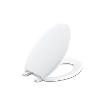 Kohler 4652-0- Lustra Quick-Release elongated toilet seat | FaucetExpress.ca