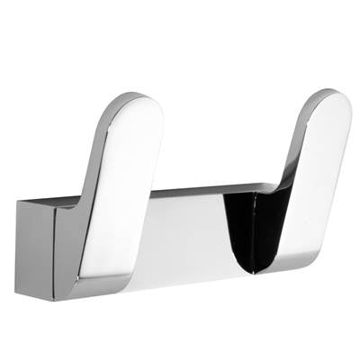 Laloo 7116-2 C- 2 Hook Strip - Chrome | FaucetExpress.ca